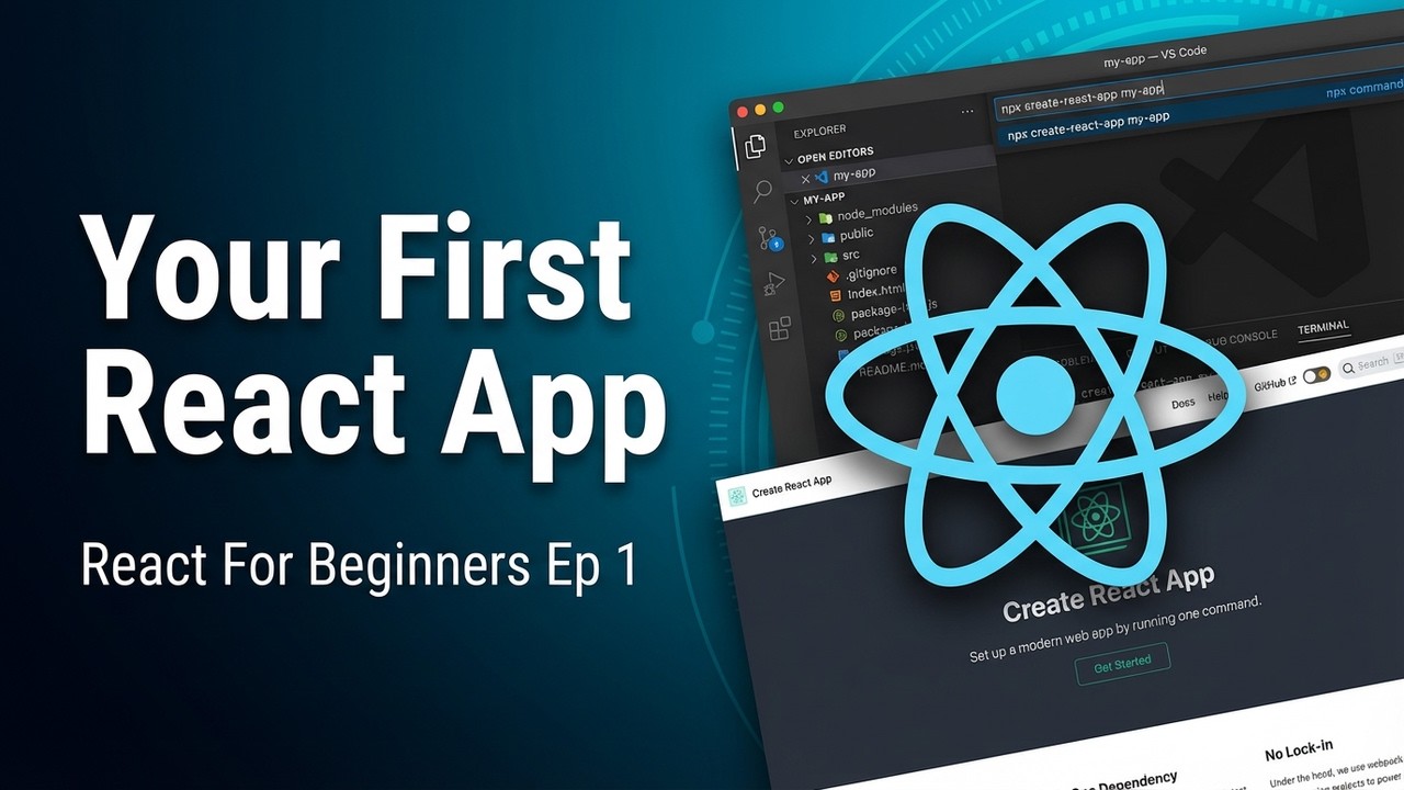 React အခြေခံ - 01:   ReactJs ကို ဘယ်လို install လုပ်မလဲ #dgtechmyanmar