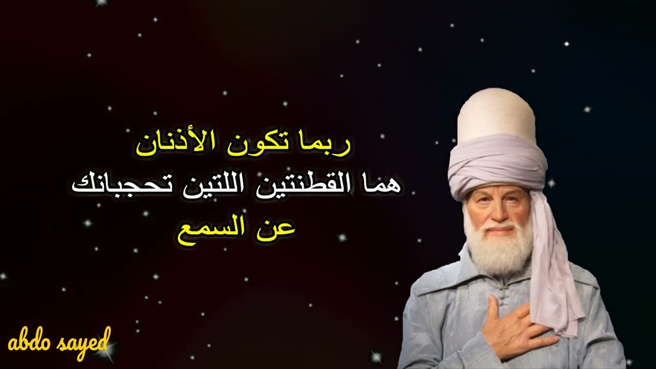 أهم أقوال ( جلال الدين الرومي ) عن الحياة و الحب