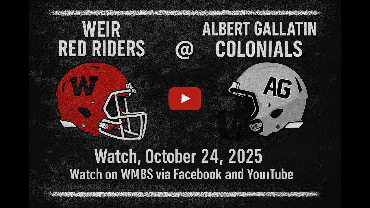 High School Football Weir West Virginia at Albert Gallatin 10/24/25