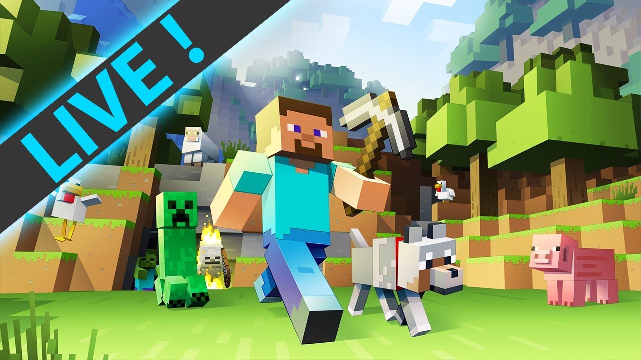 Minecraft -  لەگەڵ ئارا و شوکە-  (LIVE)