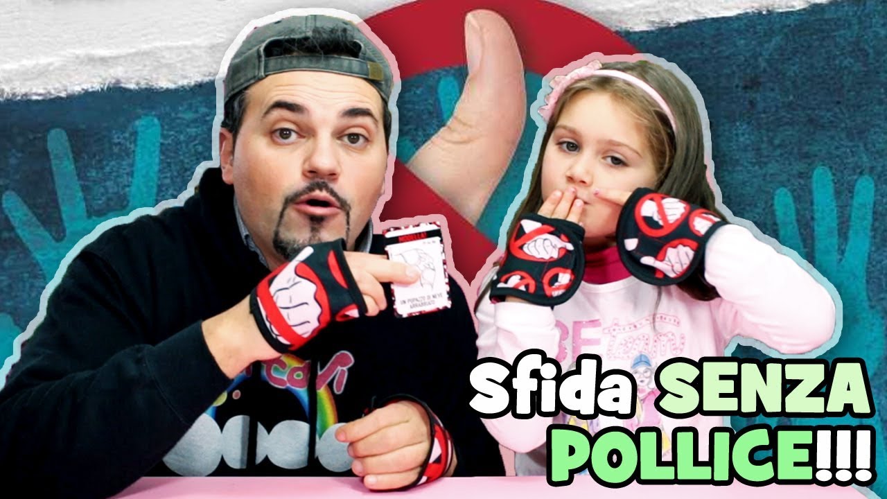 SFIDA SENZA POLLICE con BANDITO - No Thumbs Challenge