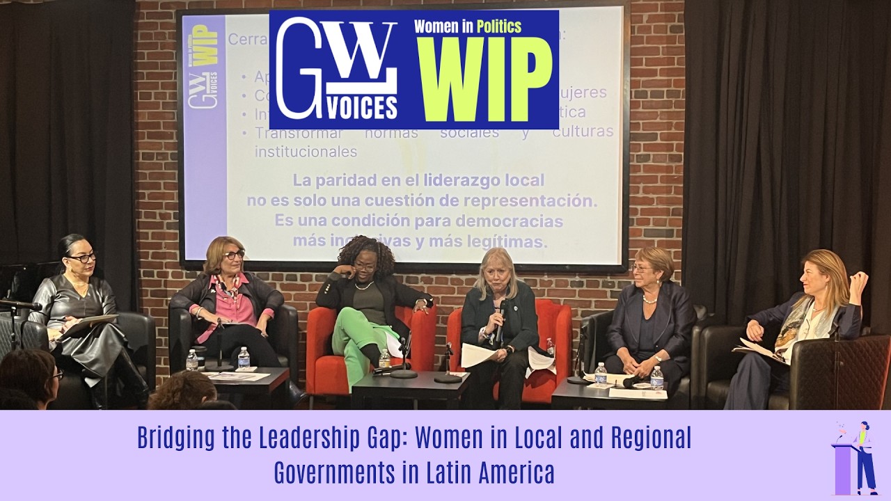 WIP Report Launch | Bridging the Leadership Gap: Women in Local and Regional Governments in LAC