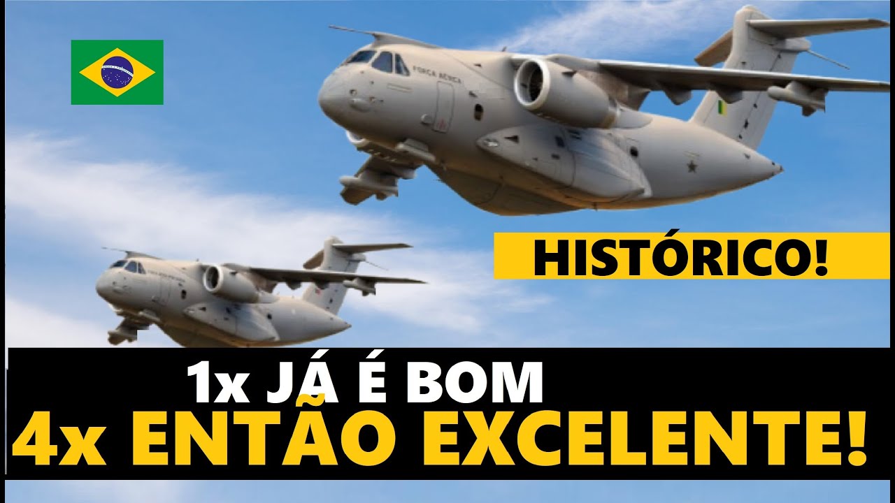 1x é BOM, 4x então 