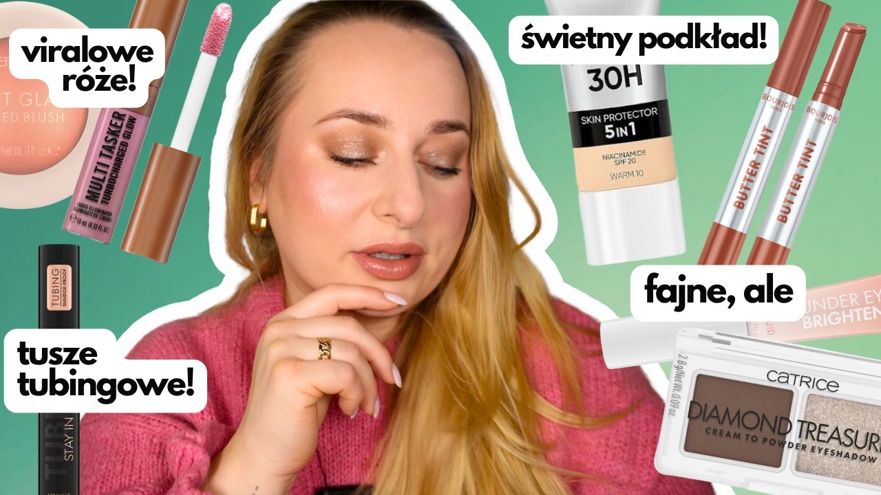 Ekscytujące NOWOŚCI Z DROGERII! Catrice, Rimmel, Bourjois