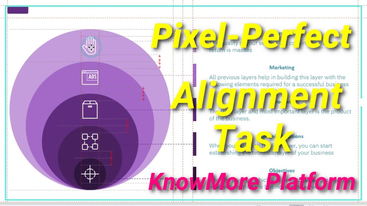 Как выполнить задание по выравниванию на платформе KnowMore