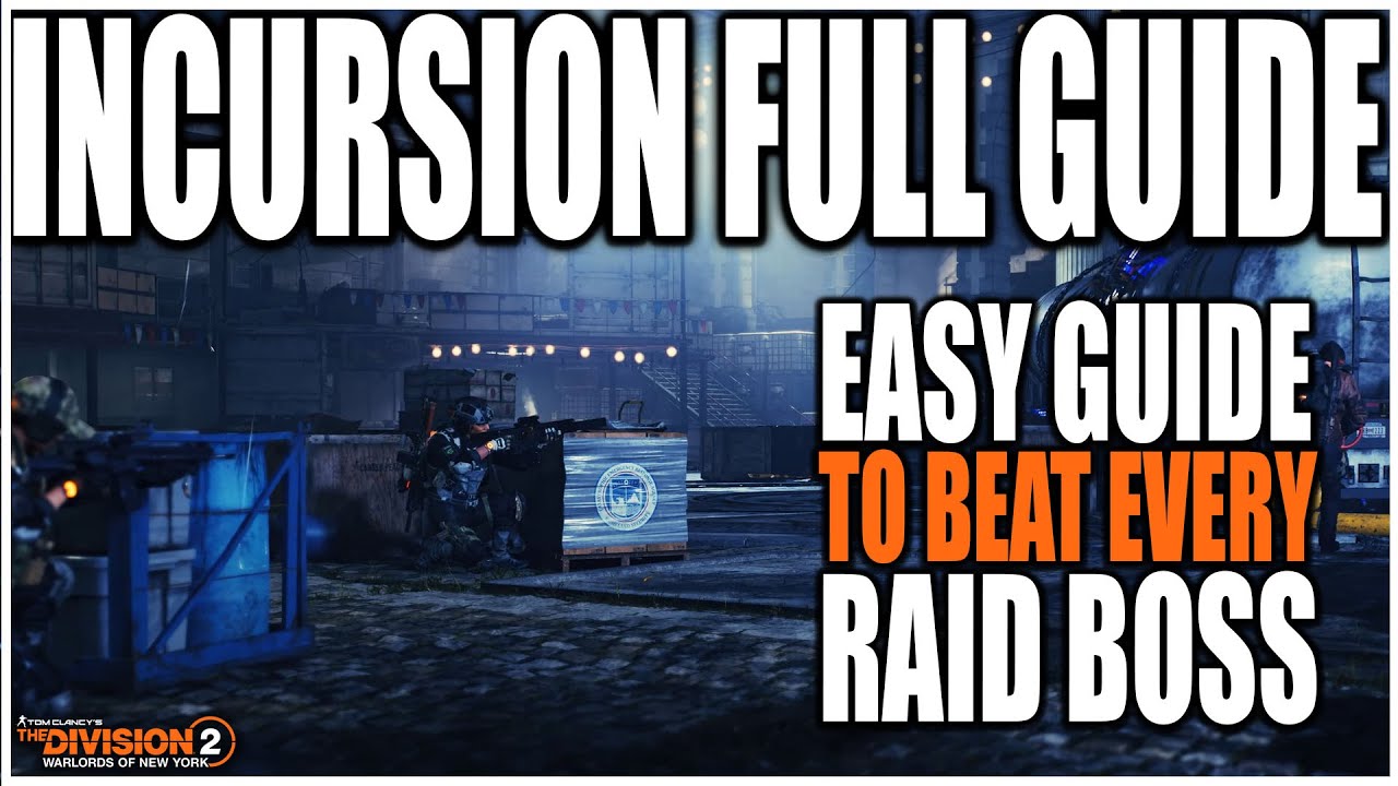 THE DIVISION 2: ПОЛНОЕ РУКОВОДСТВО ПО БОССАМ ВТОРЖЕНИЯ В LOST PARADISE | ПРОСТОЕ РУКОВОДСТВО, КАК...
