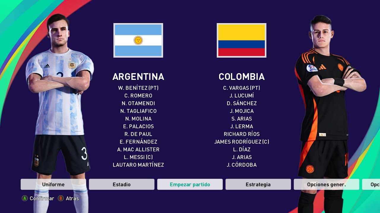Option File Completo & Actualizado. PES2021 PC PS4 PS5 | Equipos y Selecciones 2025