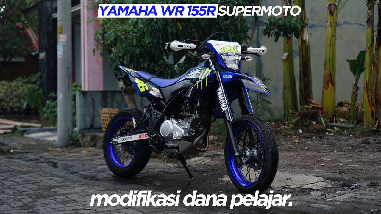 Review Modifikasi WR 155R Supermoto dibawah 5 Juta