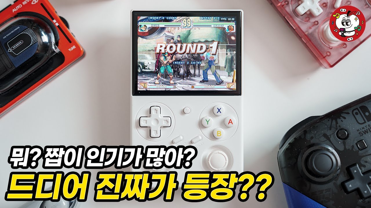 뭐? 짭이 판을 쳐? 세로형 게임기 시장을 평정하러 왔다! RG 35XXPro