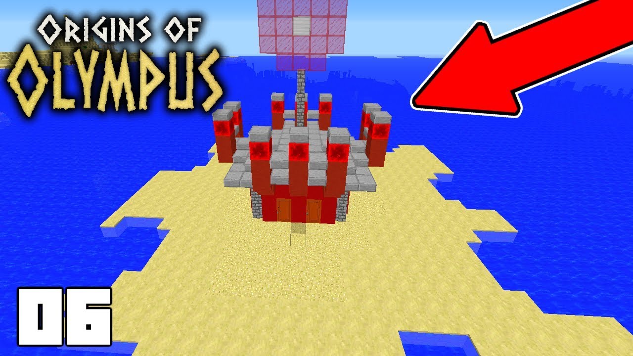 VISITING THE ISLAND (Minecraft Origins of Olympus Roleplay)