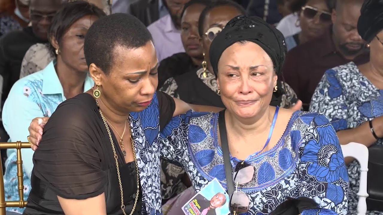 MAMA OLIVE LEMBE EN DEUIL, BOTALA NDENGE ALELI PAPA JEAN PALUKU