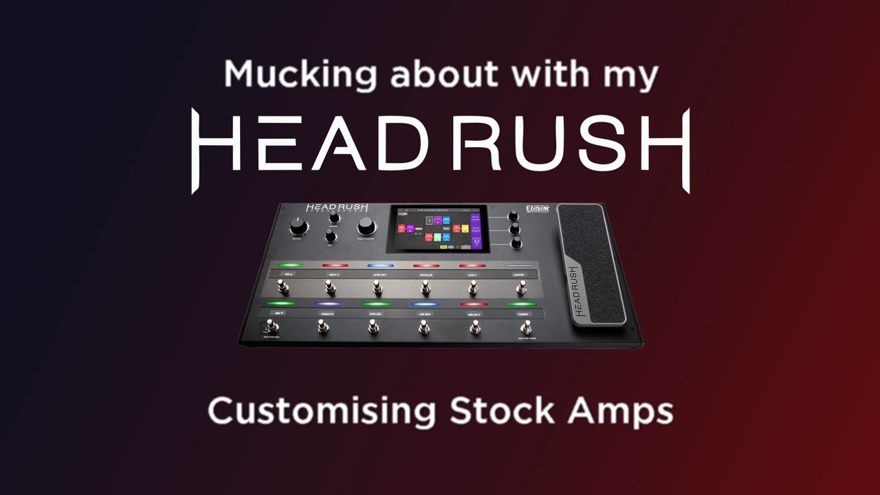 Customising the Stock Amps