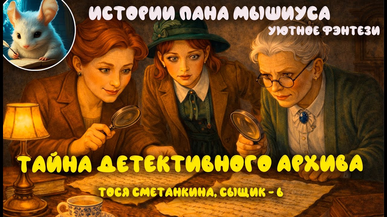 Уютное фэнтези. Тайна детективного архива. Тося Сметанкина, сыщик  - 6