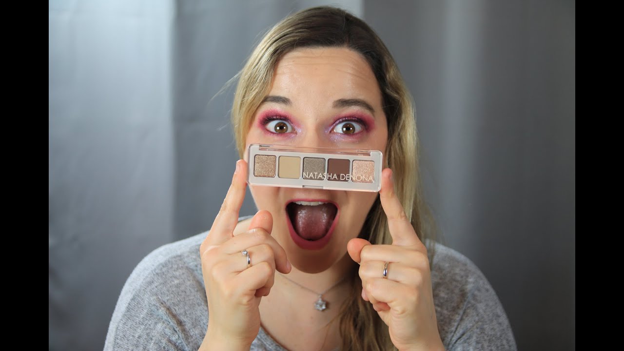 Mini glam VS Mini nude LA SFIDA! Due mini palette di Natasha Denona a confronto