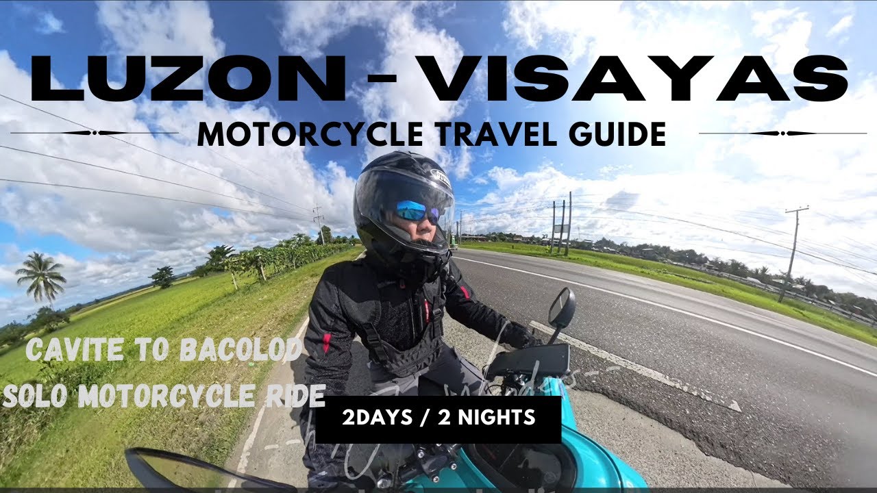 MANILA TO BACOLOD SOLO MOTORCYCLE RIDE - Oct2024 (Cavite to Negros Female Solo Rider) Moto Adventure