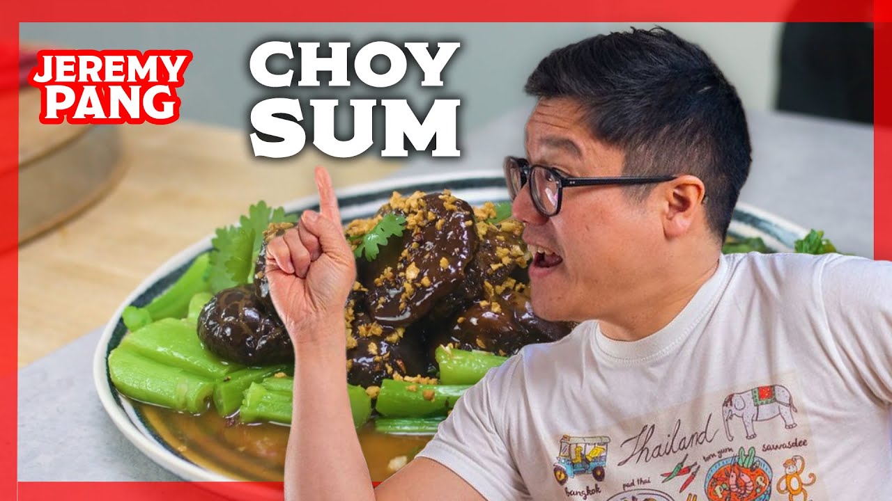 Unbelievable Choy Sum With a Braised Mushroom Sauce | School of Wok