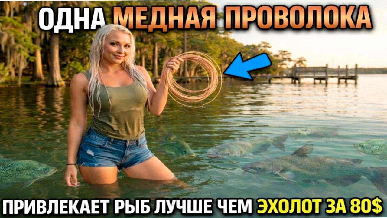 Почему рыбы атакуют медь?Наука,о которой вам никогда не расскажет ни один магазин рыболовных снастей