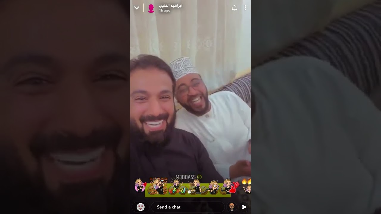 ليلة التقاء النقيب وعباس من سناب ابراهيم التقيب