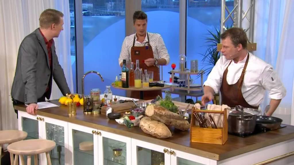 Rödvinsbläserad oxkind och läckra drinkar - Nyhetsmorgon (TV4)
