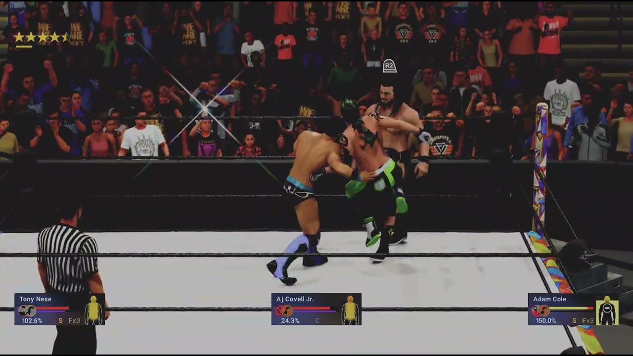 Adam Cole Vs. AJ Covell JR. Vs. Tony Nese (Triple Threat/For North American Championship)