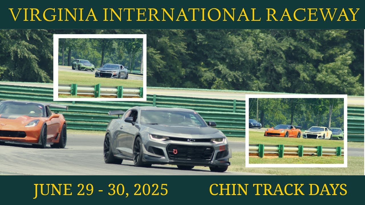 VIR With Chin Track Days June 29 - 30, 2025