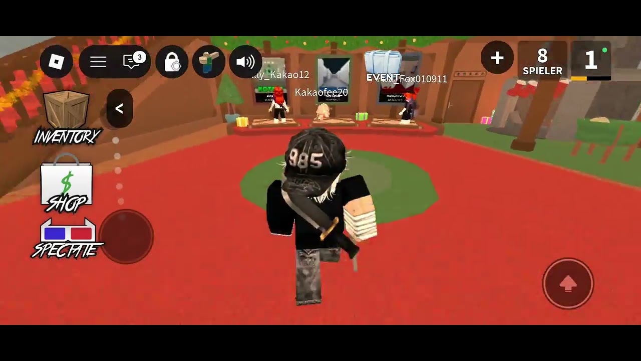 Ein paar Runden MM2 in Roblox 