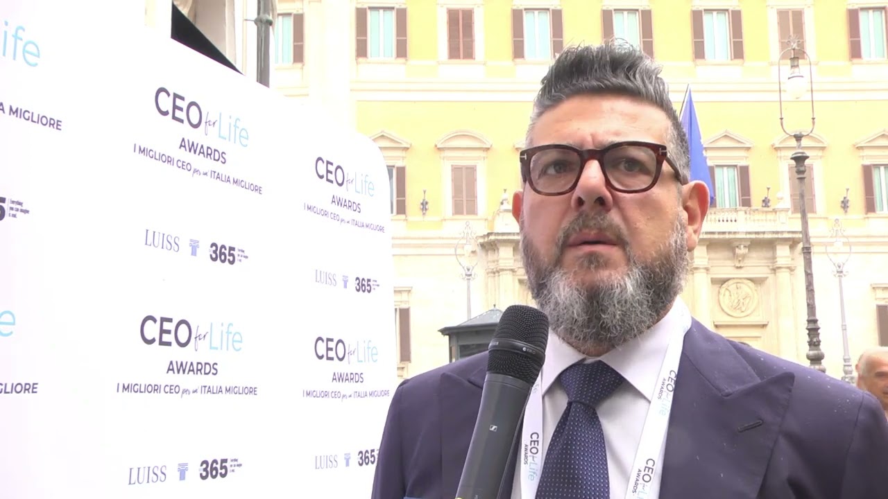 Salvatore Turrisi, Sielte  CEOforLIFE AWARDS 2023   18 OTTOBRE   INTERVISTA