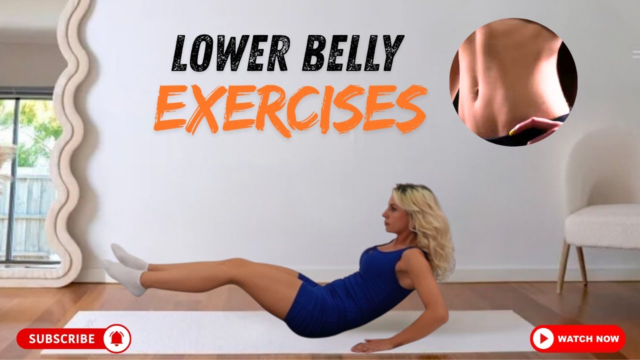 Lower belly exercises/home workout