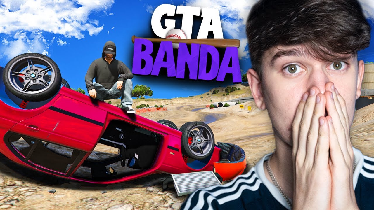 GTA V BANDA #17 - ZNISZCZYŁEM BMW💥
