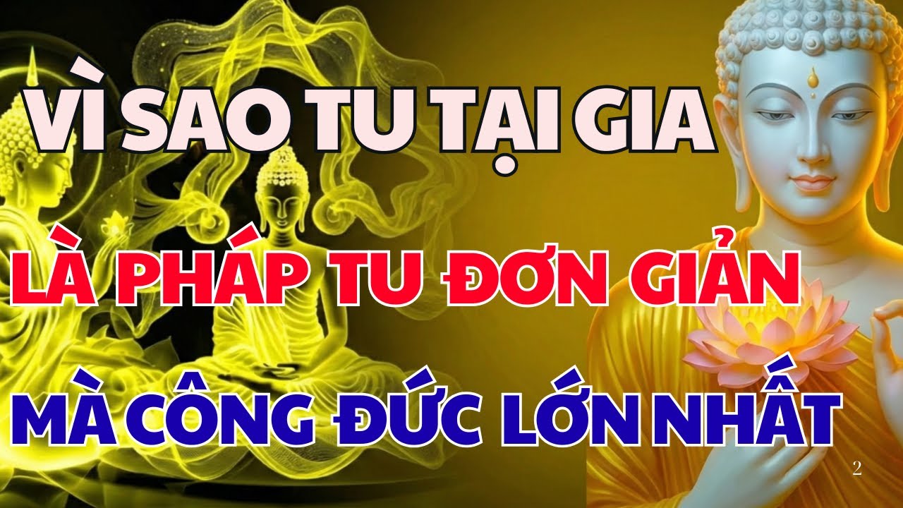 NIỆM PHẬT NGỦ NGON: VÌ SAO TU TẠI GIA LÀ PHÁP TU ĐƠN GIẢN MÀ CÔNG ĐỨC LỚN NHẤT | NHIỆM MÀU TV
