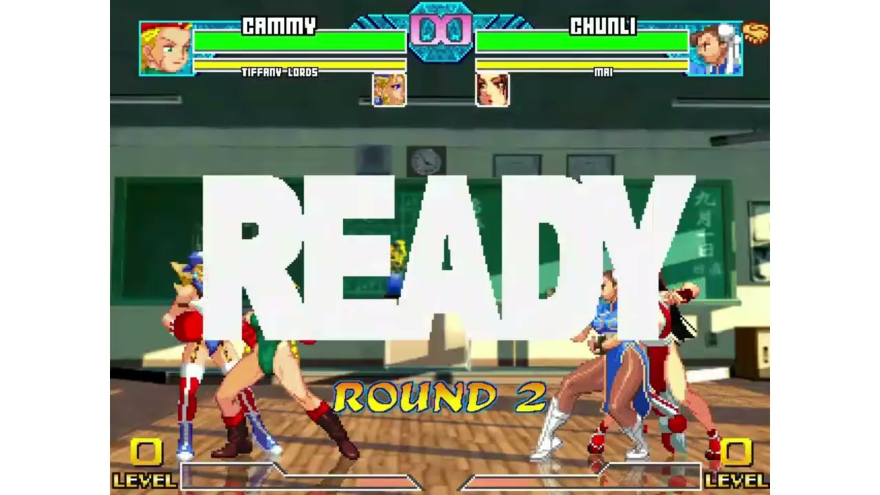 Cammy Y Tifanny Vs - Chunli Y Mai - Mugen Tag Battle