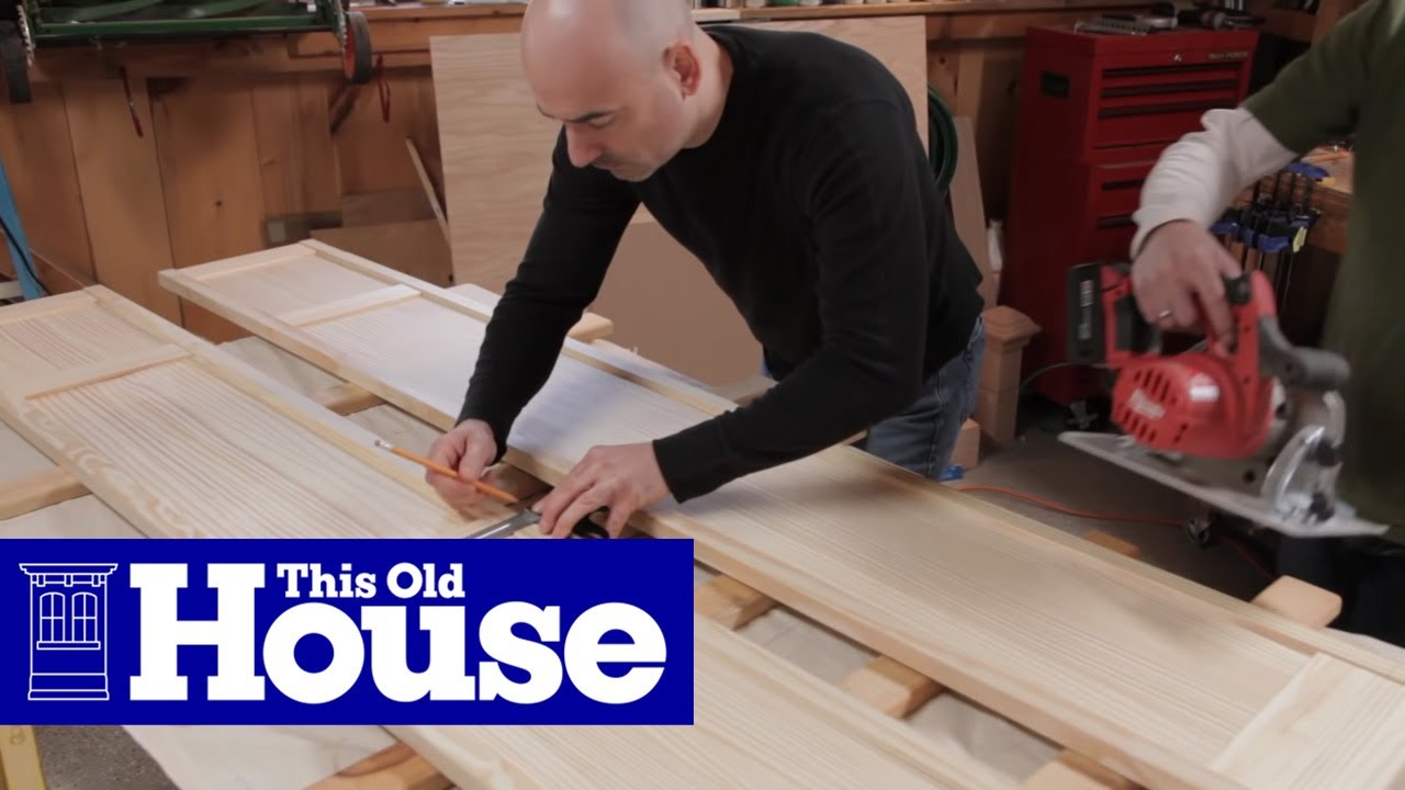 How to Build a Wall-Hung TV Cabinet | This Old House