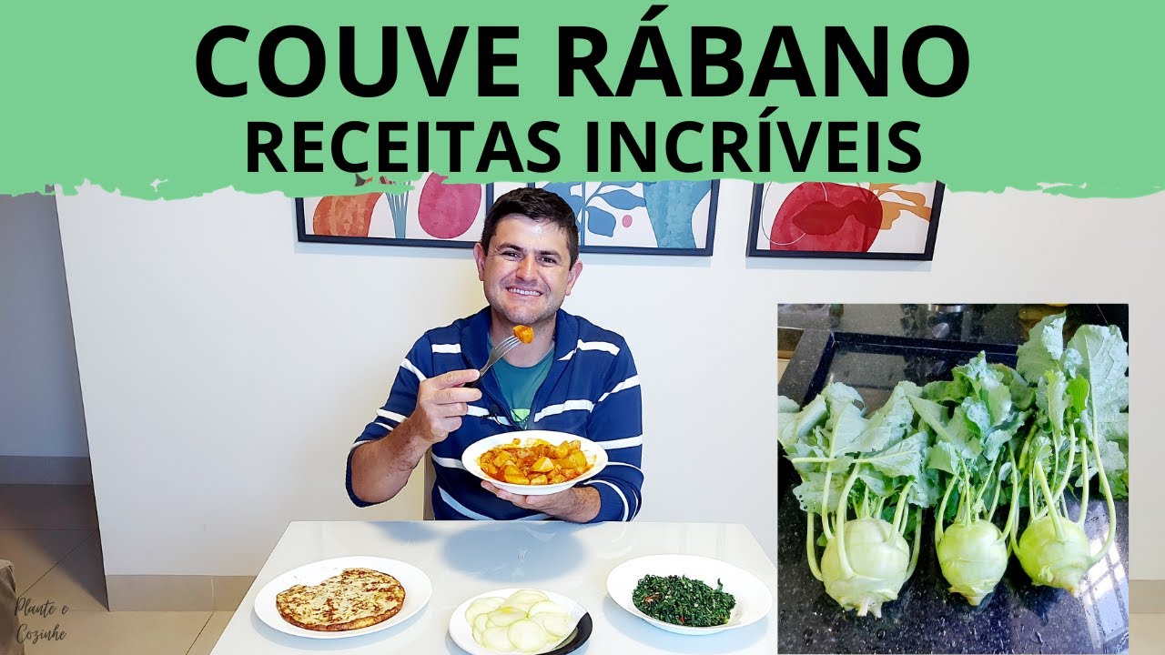 Incríveis RECEITAS com COUVE RÁBANO para fazer em CASA de forma RÁPIDA e FÁCIL!
