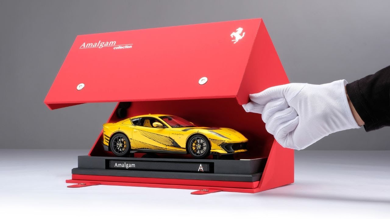 The Ferrari 812 Competizione Tailor Made at 1:18 scale