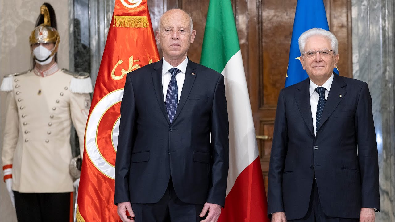 Mattarella incontra S.E. il Signor Kaïs Saïed, Presidente della Repubblica Tunisina
