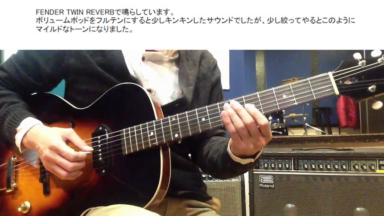 THE LOAR LH-301T with FENDER TWIN REVERB Jazz Guitar