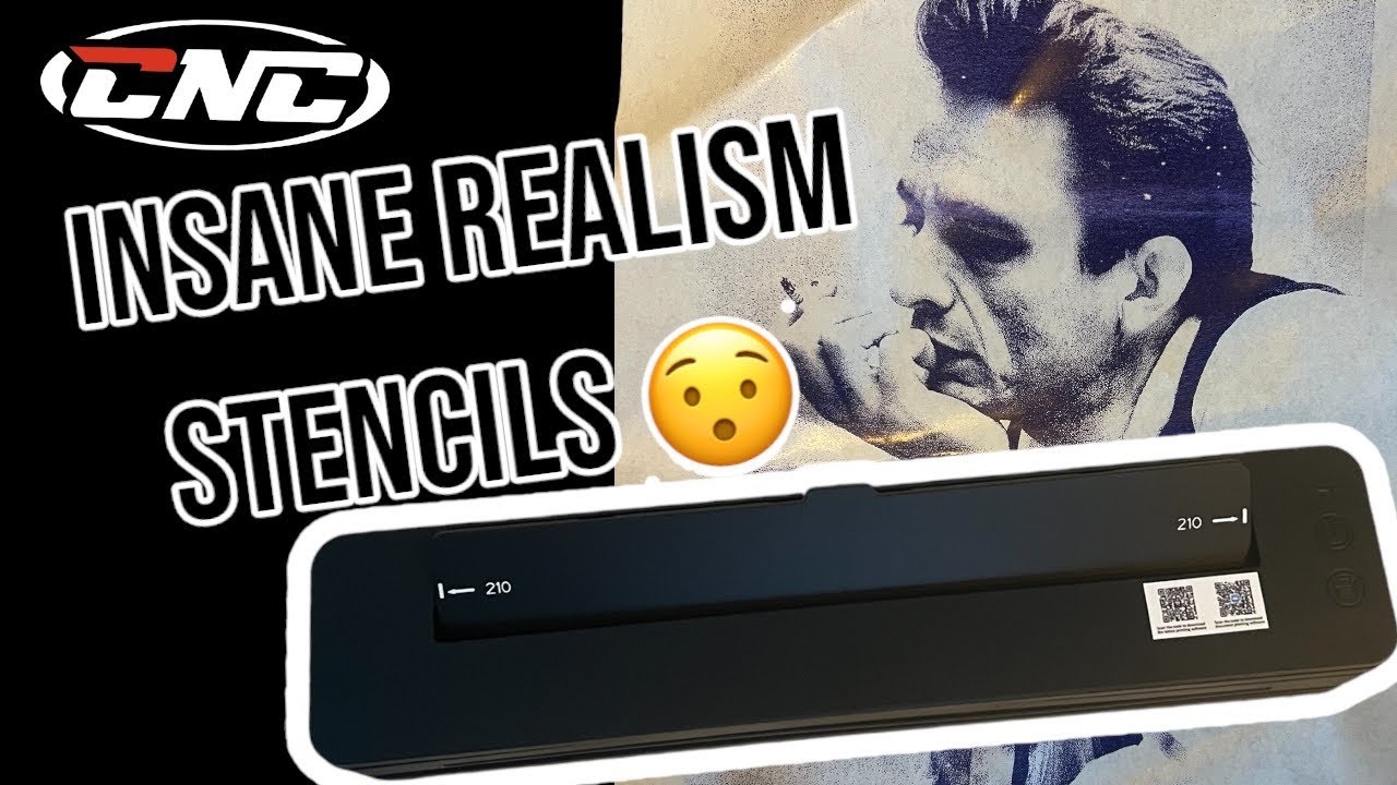 CNC T106 Portable Stencil Printer Review - Perfect for Realistic Stencils!