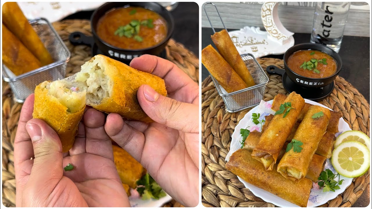 بوراك بالبيشاميل والجاج مايتشبعش🤤من كثرة البنة والخفة تاكلوهم كامل بلا ماتفيقو وأكدولي على التفرميج