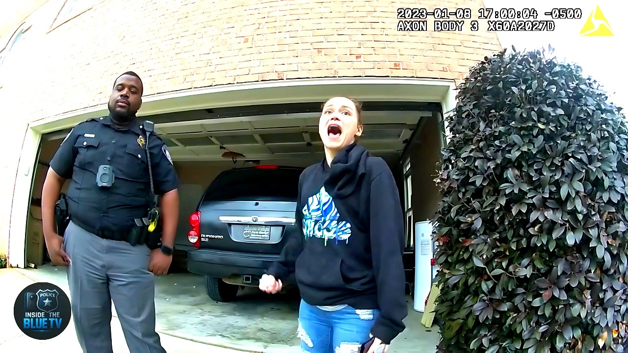 Police Surprise Abusive Girlfriend After Boyfriend Secretly Calls for Help