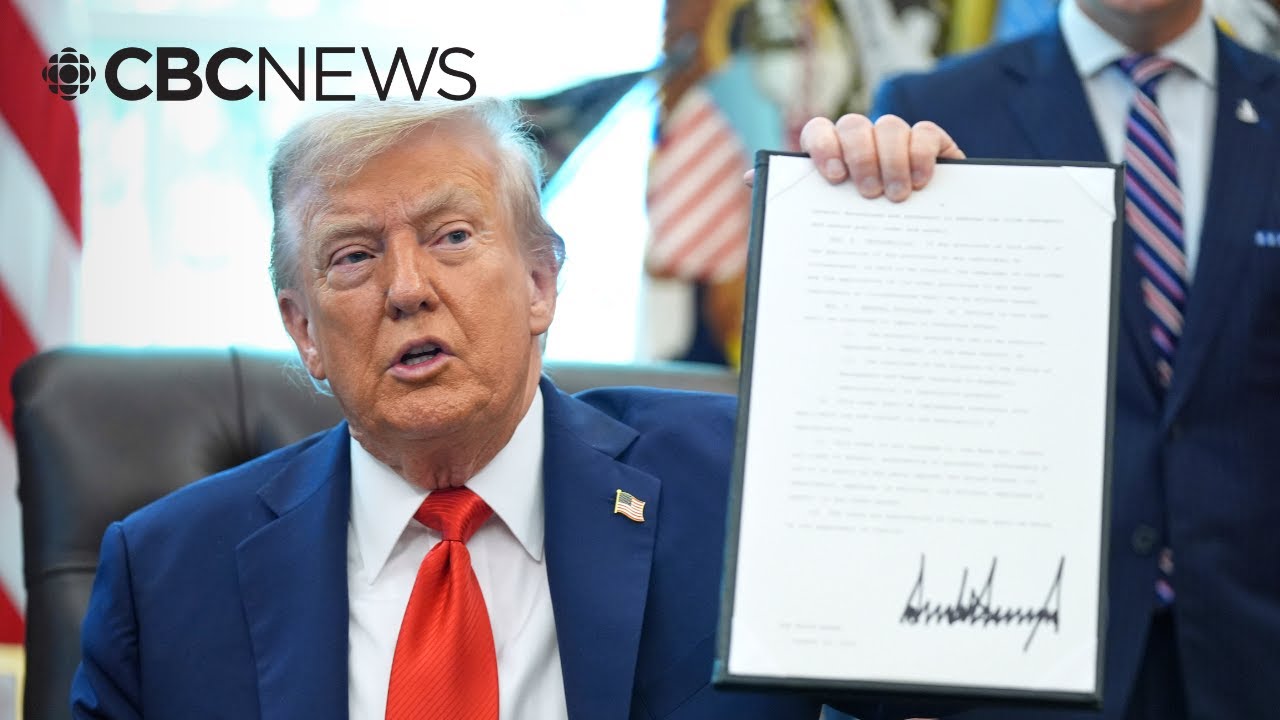 Trump signs executive order targeting bail, flag burning