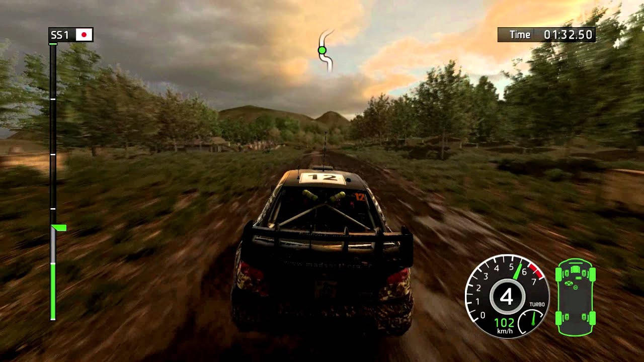 WRC (2010) - Rally Japan, Nikara 1 - Subaru Impreza WRC 07