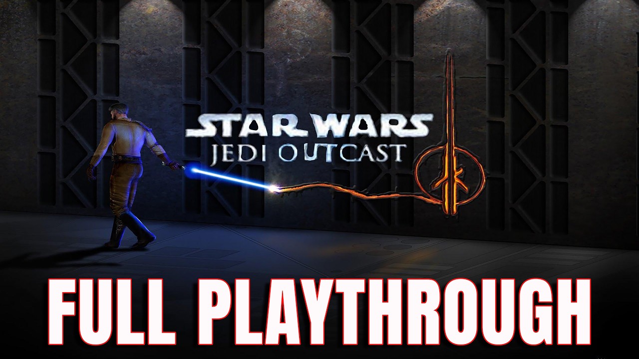 STAR WARS Jedi Knight II: Jedi Outcast - FULL Game Playthrough 4K 60FPS HDR | Best Mods 2025