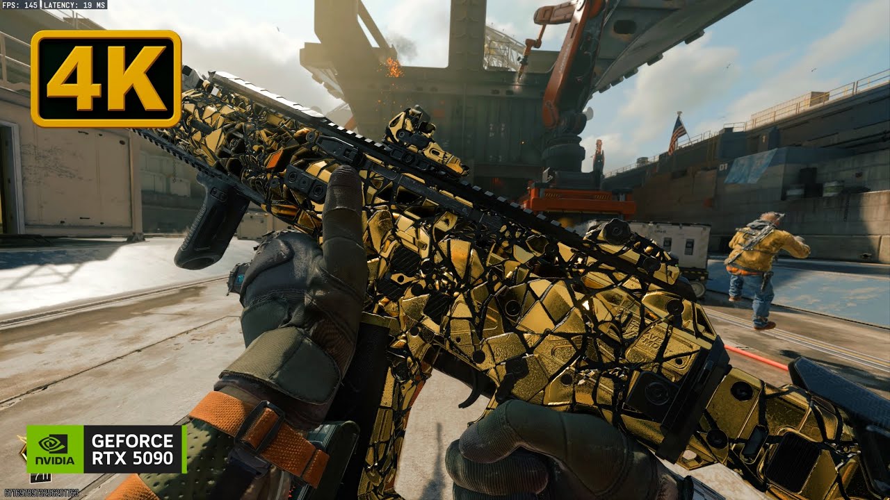 Golden MXR-17 | Call of Duty: Black Ops 7 Multiplayer Gameplay [4K]