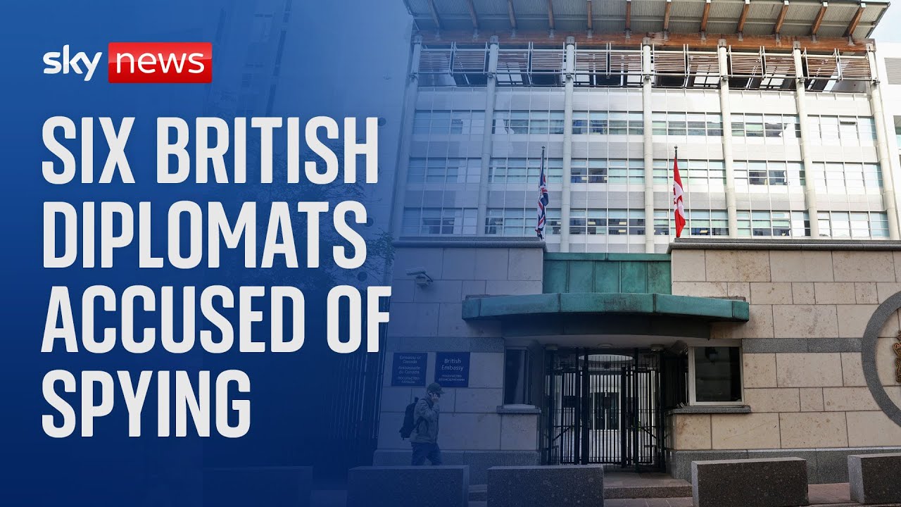 Russia expels six British diplomats from Moscow for 'spying and sabotage'