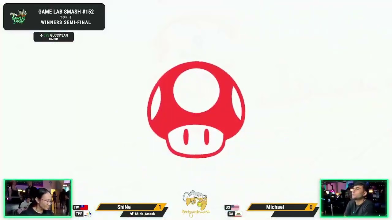 Game Lab Smash #152 ShiNe (Mario) Michael (Steve)