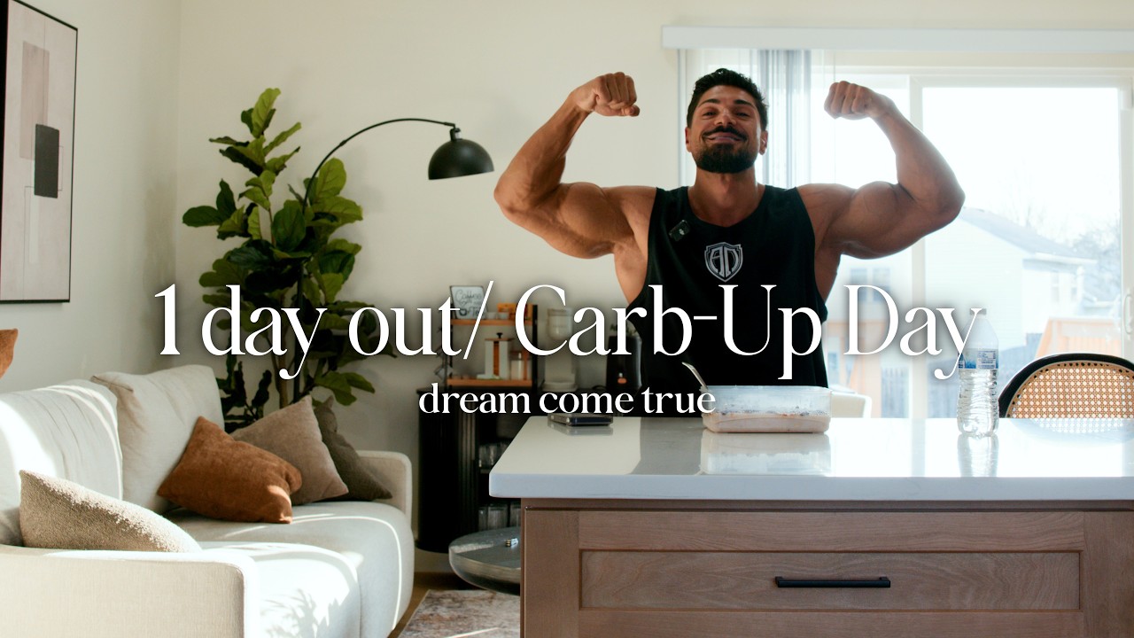 1 day out and Carb-up Day