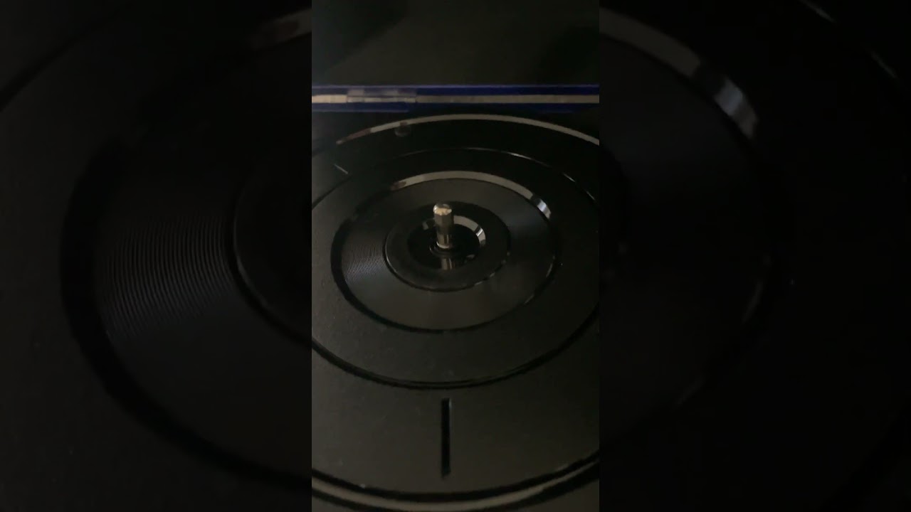 Vintage 3-Speed Bluetooth Record Player with Built-in Speakers |Turntable Audio Sound|Cobalt Blue
