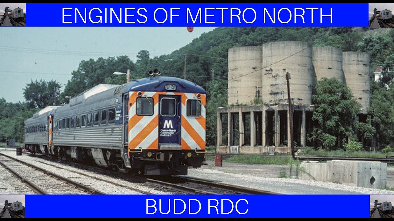 Engines of Metro North Budd RDC