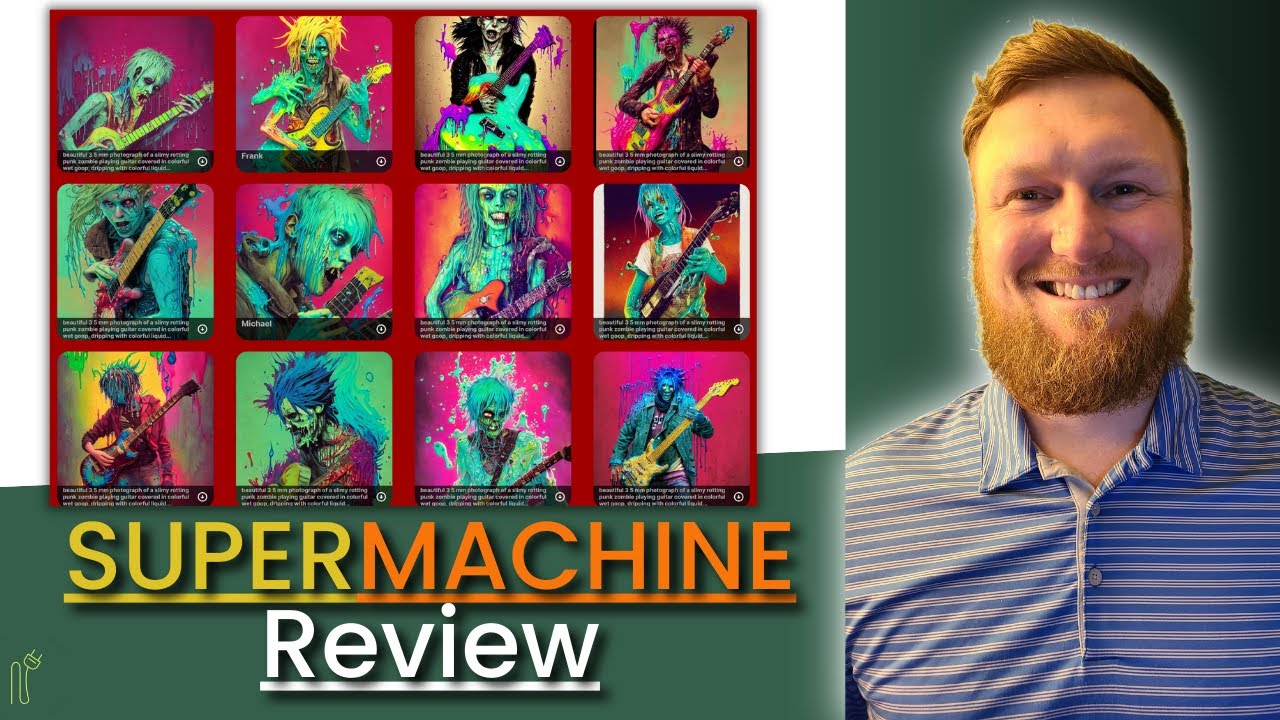 SUPERMACHINE Review: AI Art & Image Generation Software
