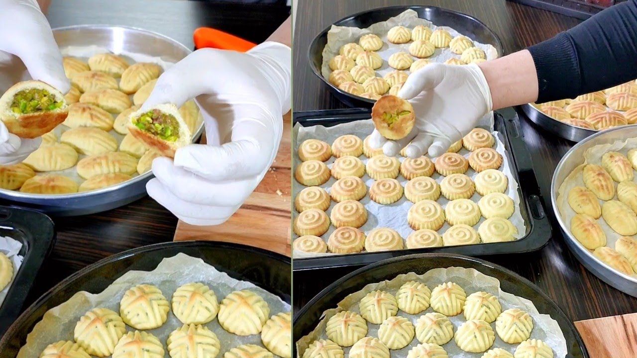 معمول العيد الفاخر ب4 حشوات خرافية/اسرار نجاح المعمول